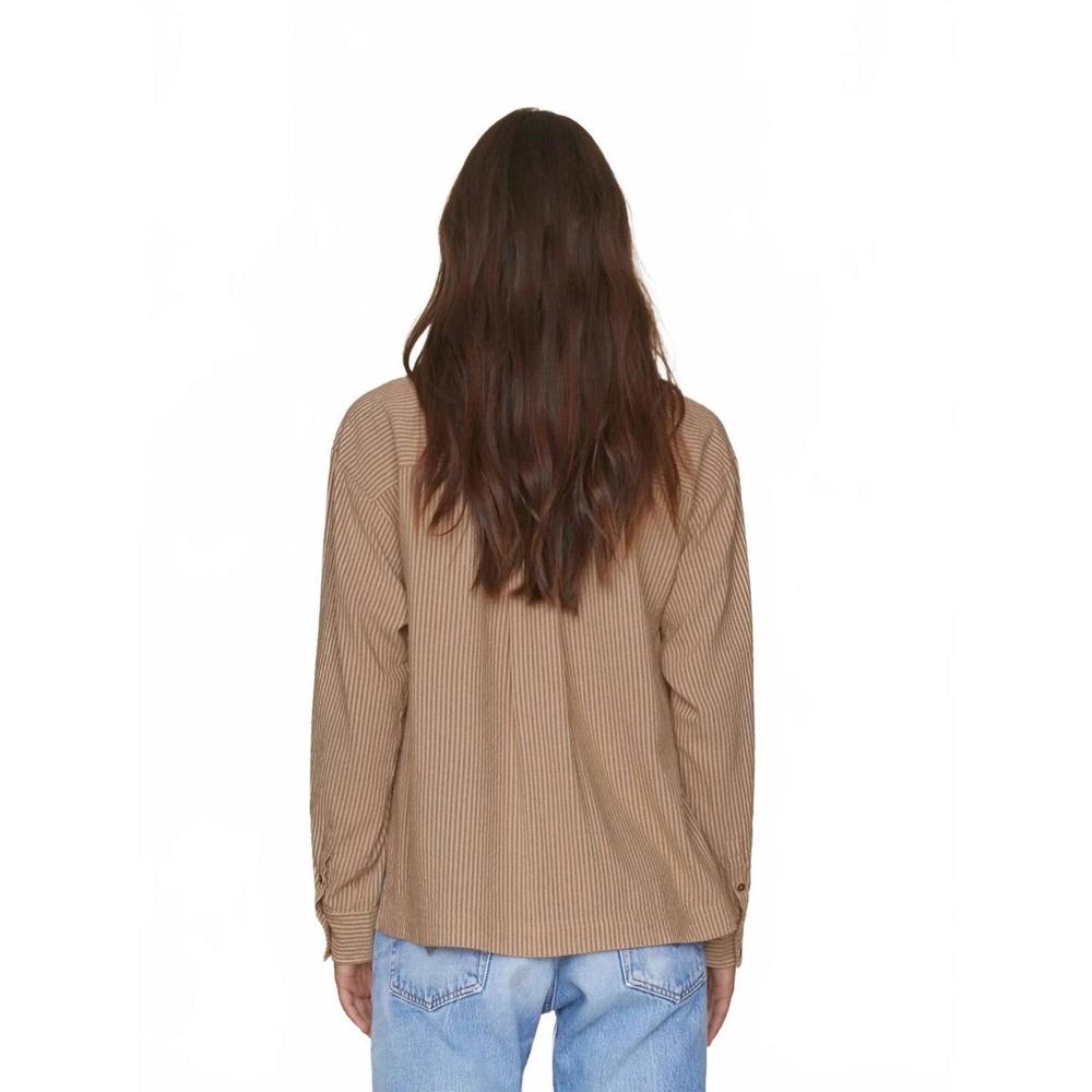 NEW XIRENA makenzie shirt in fawn stripe - Picture 5 of 7